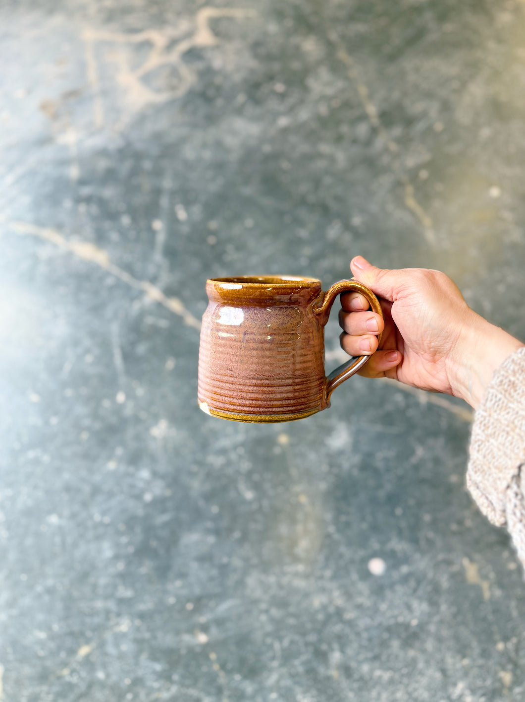 Ribbed Mug